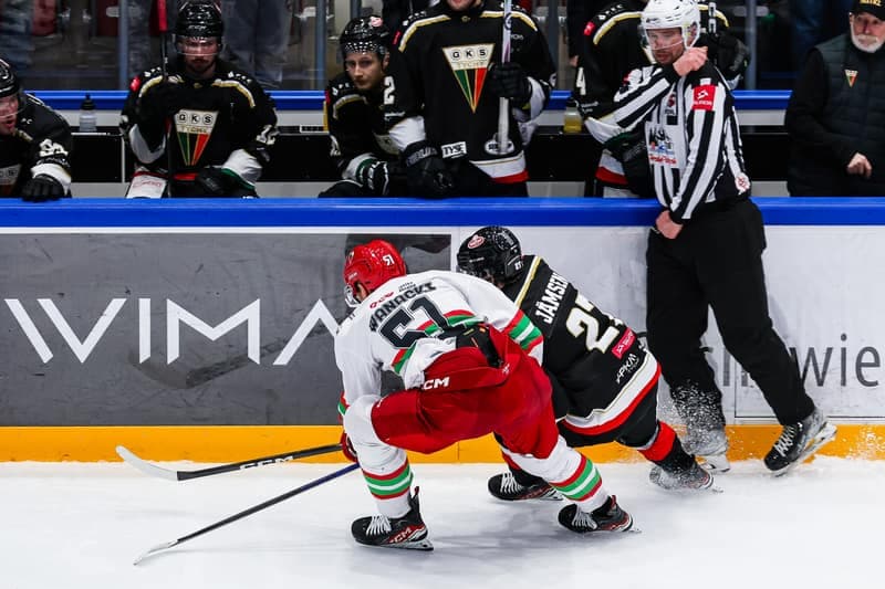 Ice Hockey. Tauron Hockey League. ECB Zaglebie Sosnowiec - GKS Tychy. 16.03.2026
