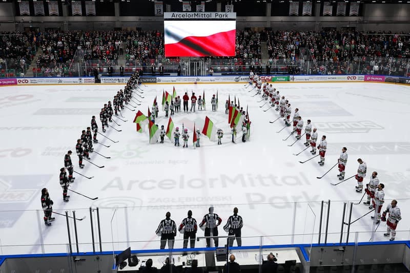 Ice Hockey. Tauron Hockey League. ECB Zaglebie Sosnowiec - GKS Tychy. 16.03.2026