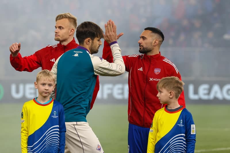 Football. UEFA Conference League. Rakow Czestochowa - Fiorentina. 19.03.2026