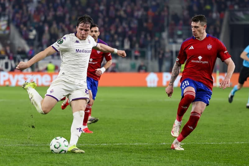 Football. UEFA Conference League. Rakow Czestochowa - Fiorentina. 19.03.2026