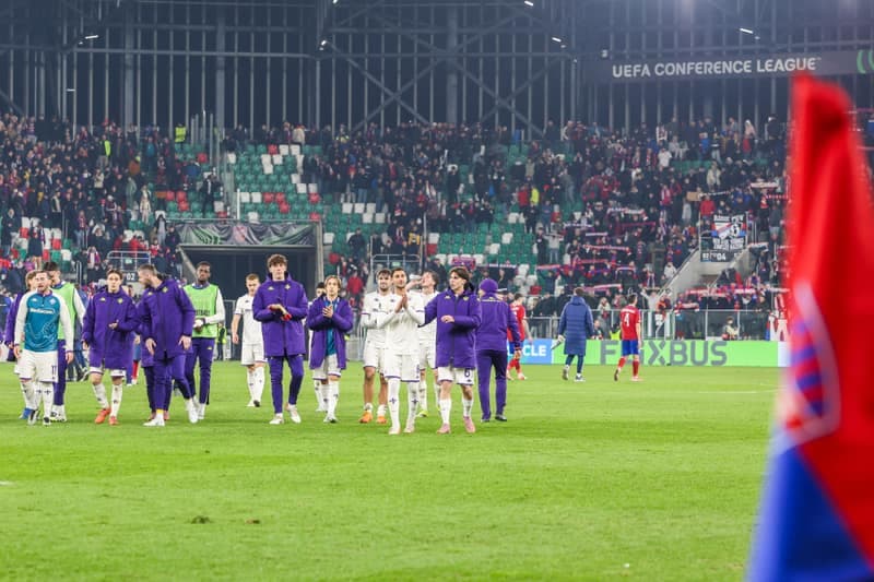 Football. UEFA Conference League. Rakow Czestochowa - Fiorentina. 19.03.2026
