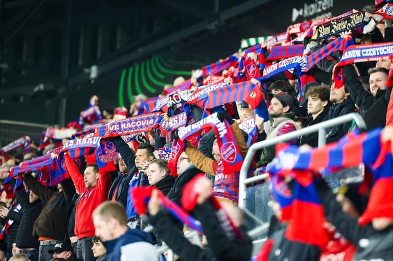 Football. UEFA Conference League. Rakow Czestochowa - Fiorentina. 19.03.2026