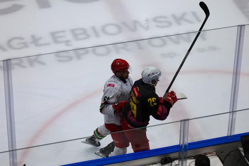 Ice Hockey. Tauron Hockey League. ECB Zaglebie Sosnowiec - BS Polonia Bytom. 08.03.2026