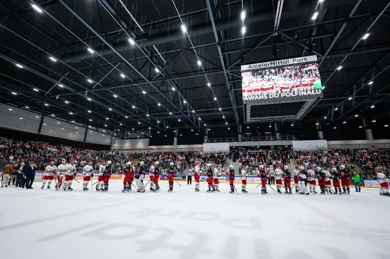 Ice Hockey. Tauron Hockey League. ECB Zaglebie Sosnowiec - BS Polonia Bytom. 08.03.2026