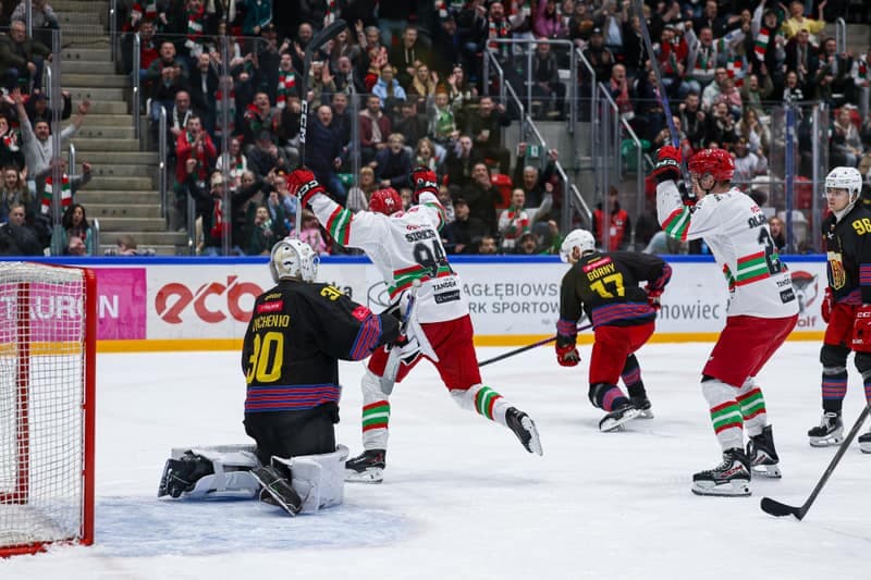 Ice Hockey. Tauron Hockey League. ECB Zaglebie Sosnowiec - BS Polonia Bytom. 08.03.2026