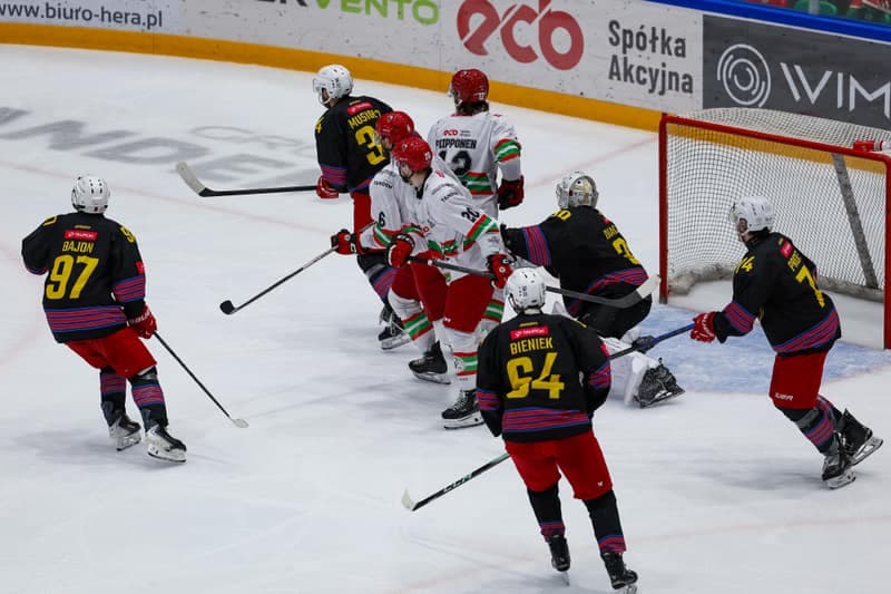 Ice Hockey. Tauron Hockey League. ECB Zaglebie Sosnowiec - BS Polonia Bytom. 08.03.2026