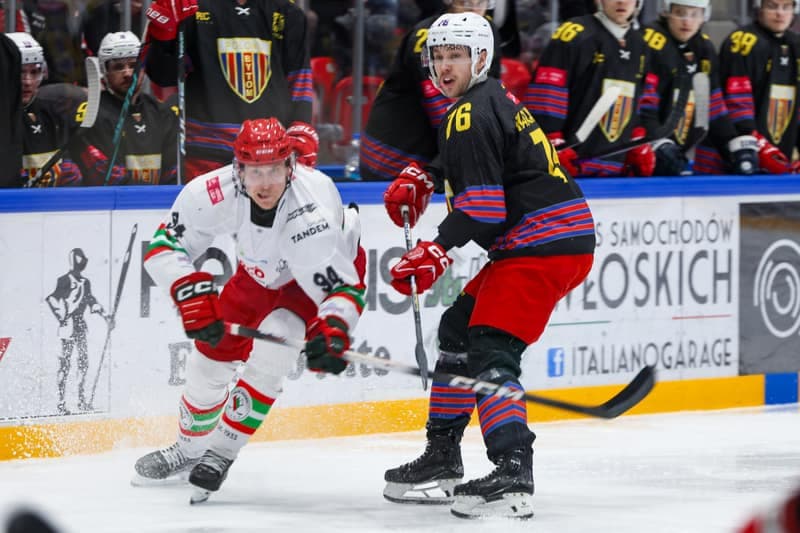 Ice Hockey. Tauron Hockey League. ECB Zaglebie Sosnowiec - BS Polonia Bytom. 08.03.2026