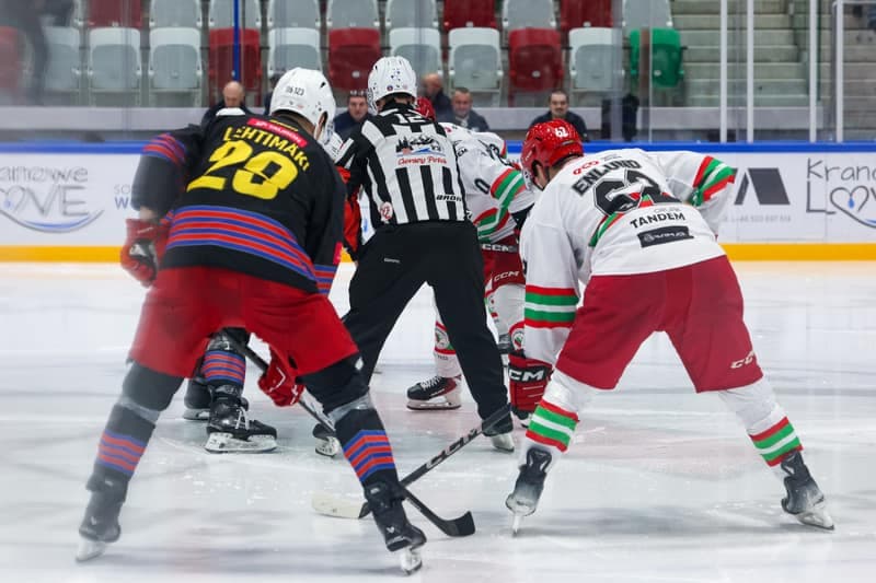 Ice Hockey. Tauron Hockey League. ECB Zaglebie Sosnowiec - BS Polonia Bytom. 08.03.2026