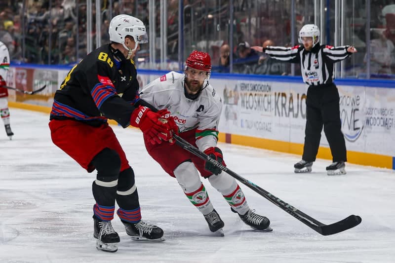Ice Hockey. Tauron Hockey League. ECB Zaglebie Sosnowiec - BS Polonia Bytom. 08.03.2026