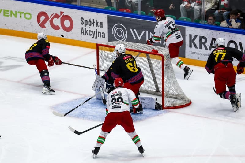 Ice Hockey. Tauron Hockey League. ECB Zaglebie Sosnowiec - BS Polonia Bytom. 08.03.2026