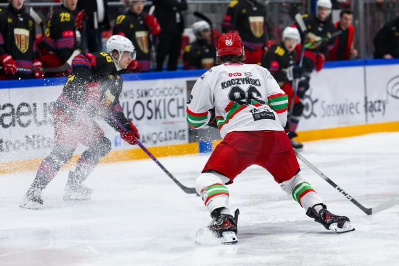 Ice Hockey. Tauron Hockey League. ECB Zaglebie Sosnowiec - BS Polonia Bytom. 08.03.2026