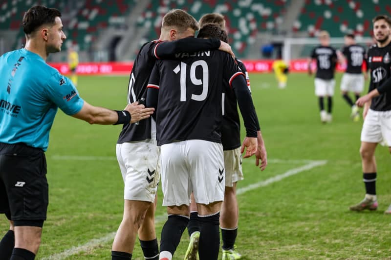 Football. Betclic 1 Liga. Wieczysta Krakow - Polonia Warszawa. 02.03.2026