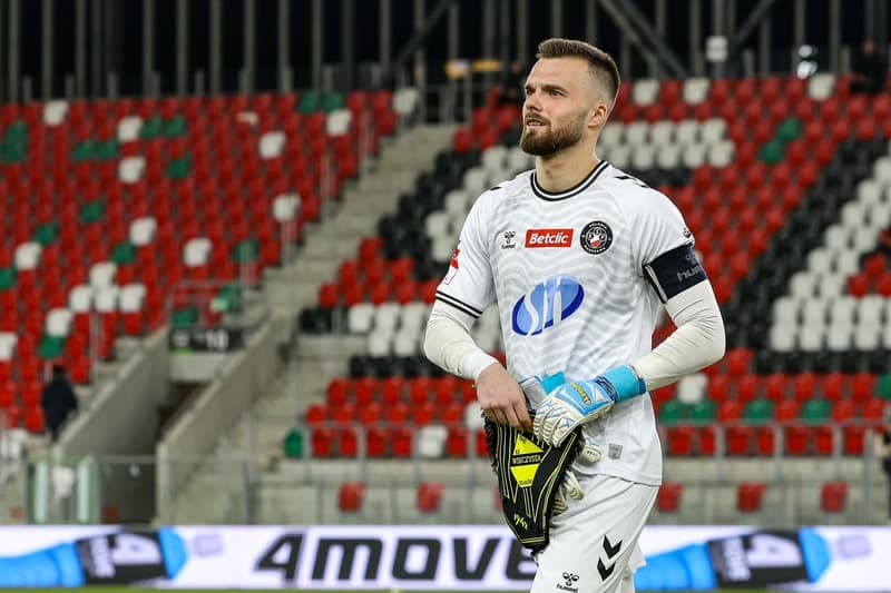 Football. Betclic 1 Liga. Wieczysta Krakow - Polonia Warszawa. 02.03.2026