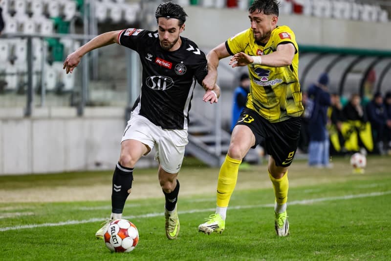 Football. Betclic 1 Liga. Wieczysta Krakow - Polonia Warszawa. 02.03.2026