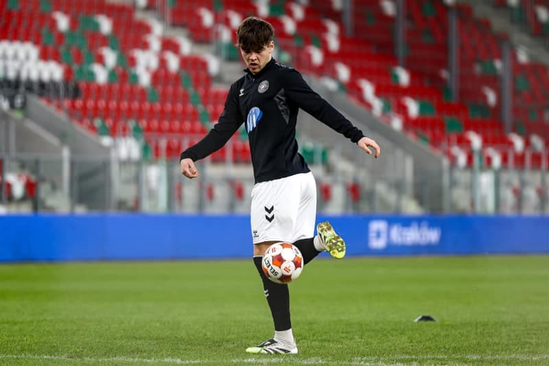Football. Betclic 1 Liga. Wieczysta Krakow - Polonia Warszawa. 02.03.2026