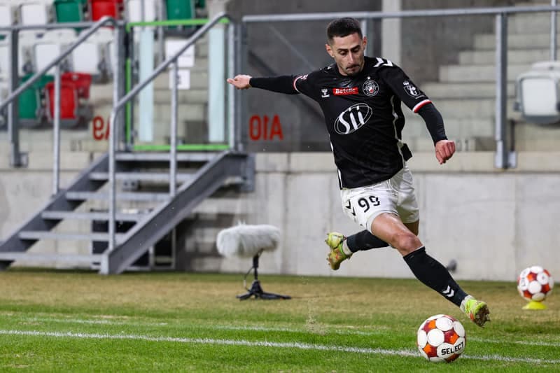 Football. Betclic 1 Liga. Wieczysta Krakow - Polonia Warszawa. 02.03.2026