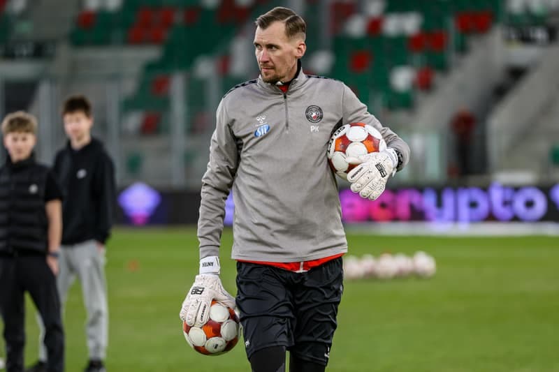 Football. Betclic 1 Liga. Wieczysta Krakow - Polonia Warszawa. 02.03.2026