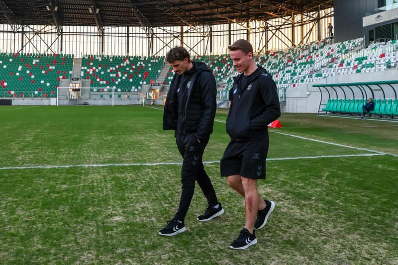 Football. Betclic 1 Liga. Wieczysta Krakow - Polonia Warszawa. 02.03.2026