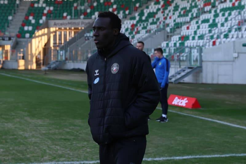 Football. Betclic 1 Liga. Wieczysta Krakow - Polonia Warszawa. 02.03.2026