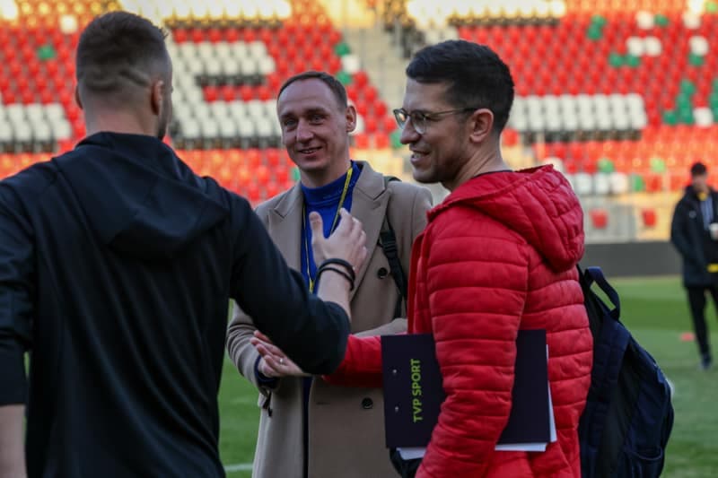 Football. Betclic 1 Liga. Wieczysta Krakow - Polonia Warszawa. 02.03.2026