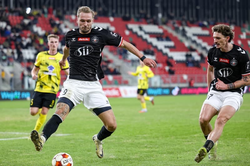 Football. Betclic 1 Liga. Wieczysta Krakow - Polonia Warszawa. 02.03.2026
