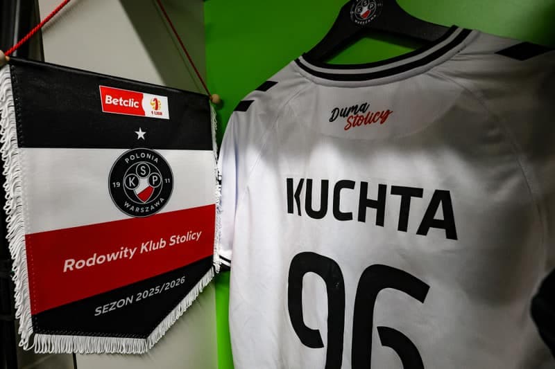Football. Betclic 1 Liga. Wieczysta Krakow - Polonia Warszawa. 02.03.2026