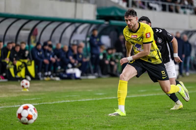 Football. Betclic 1 Liga. Wieczysta Krakow - Polonia Warszawa. 02.03.2026