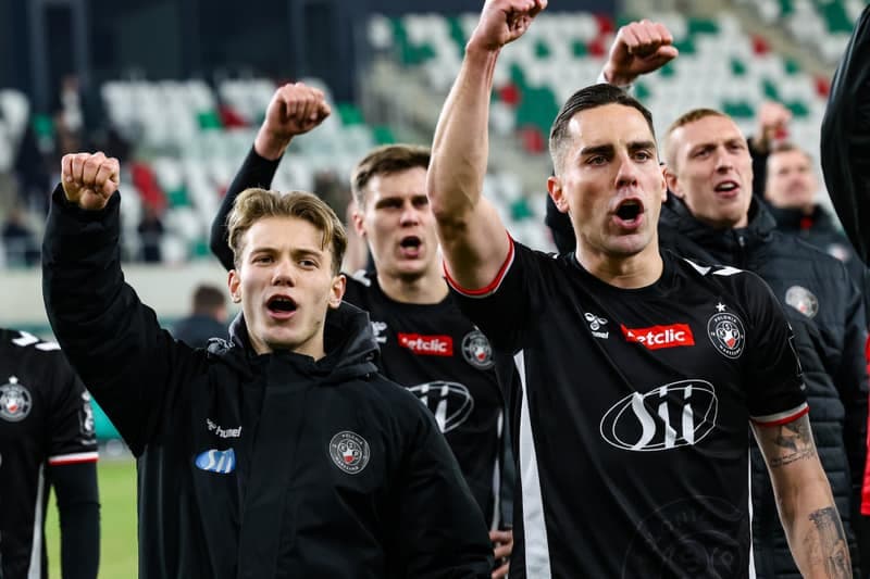 Football. Betclic 1 Liga. Wieczysta Krakow - Polonia Warszawa. 02.03.2026