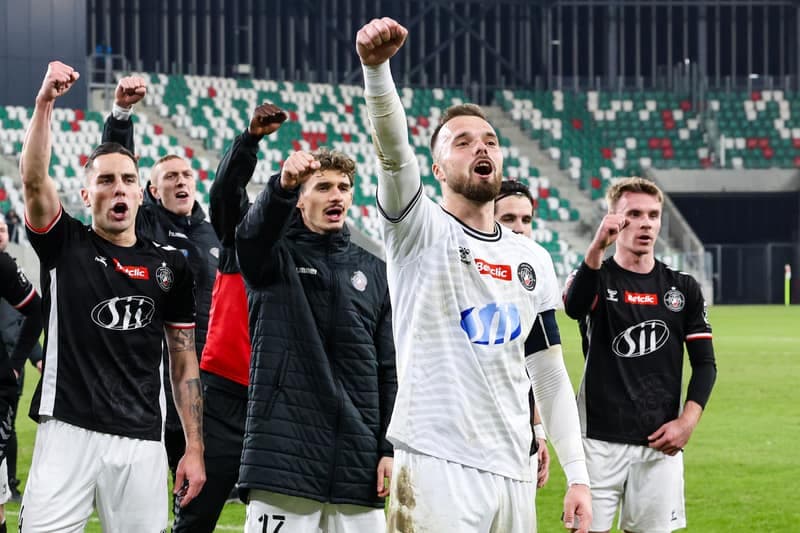 Football. Betclic 1 Liga. Wieczysta Krakow - Polonia Warszawa. 02.03.2026