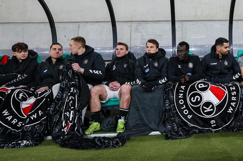 Football. Betclic 1 Liga. Wieczysta Krakow - Polonia Warszawa. 02.03.2026