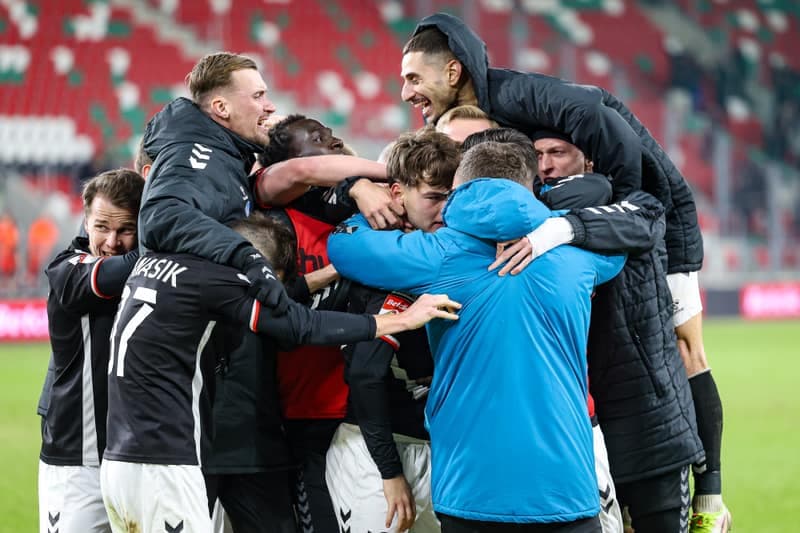 Football. Betclic 1 Liga. Wieczysta Krakow - Polonia Warszawa. 02.03.2026