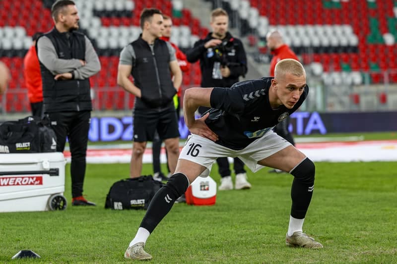 Football. Betclic 1 Liga. Wieczysta Krakow - Polonia Warszawa. 02.03.2026