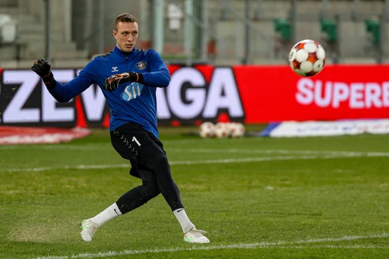 Football. Betclic 1 Liga. Wieczysta Krakow - Polonia Warszawa. 02.03.2026