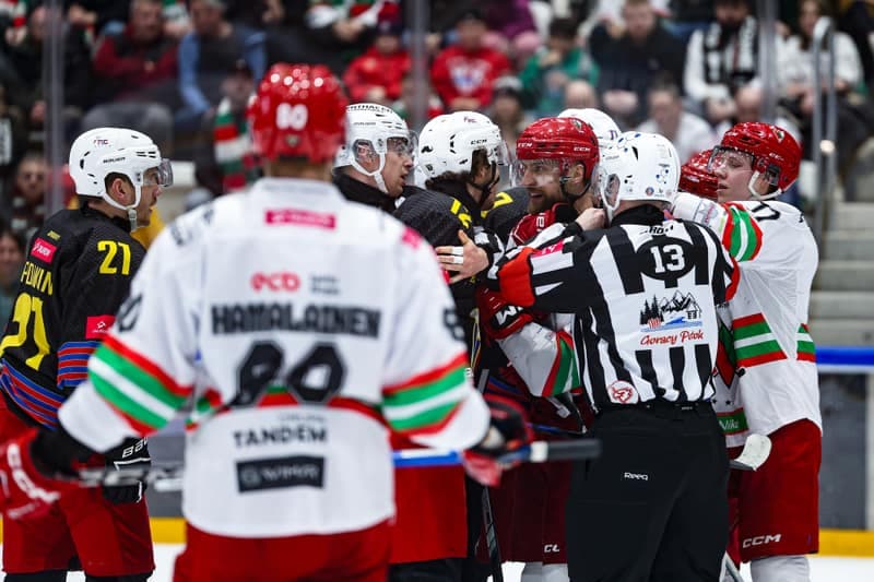 Ice Hockey. Polish Hockey League. ECB Zaglebie Sosnowiec - BS Polonia Bytom. 28.02.2026