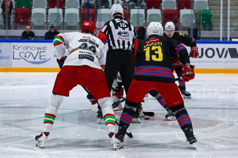Ice Hockey. Polish Hockey League. ECB Zaglebie Sosnowiec - BS Polonia Bytom. 28.02.2026