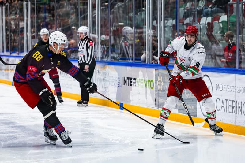 Ice Hockey. Polish Hockey League. ECB Zaglebie Sosnowiec - BS Polonia Bytom. 28.02.2026