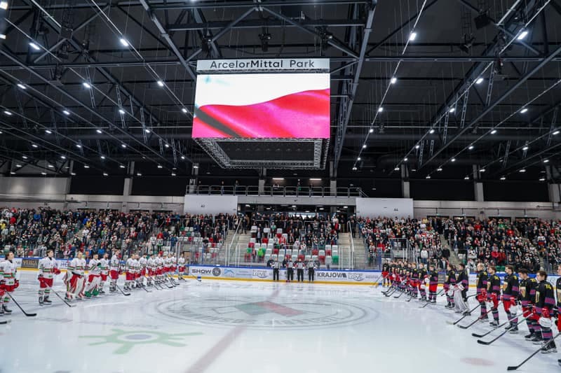 Ice Hockey. Polish Hockey League. ECB Zaglebie Sosnowiec - BS Polonia Bytom. 28.02.2026
