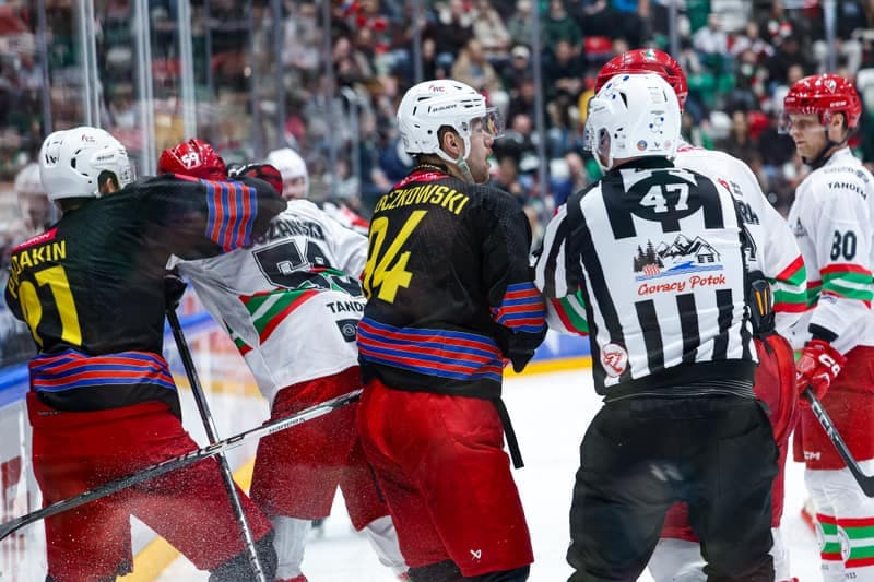 Ice Hockey. Polish Hockey League. ECB Zaglebie Sosnowiec - BS Polonia Bytom. 28.02.2026