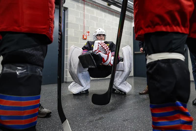 Ice Hockey. Polish Hockey League. ECB Zaglebie Sosnowiec - BS Polonia Bytom. 28.02.2026