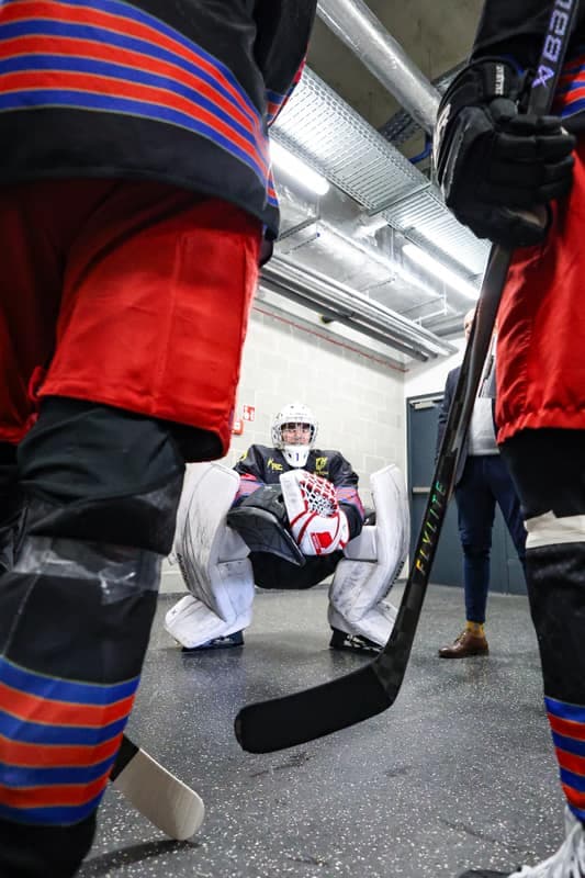 Ice Hockey. Polish Hockey League. ECB Zaglebie Sosnowiec - BS Polonia Bytom. 28.02.2026