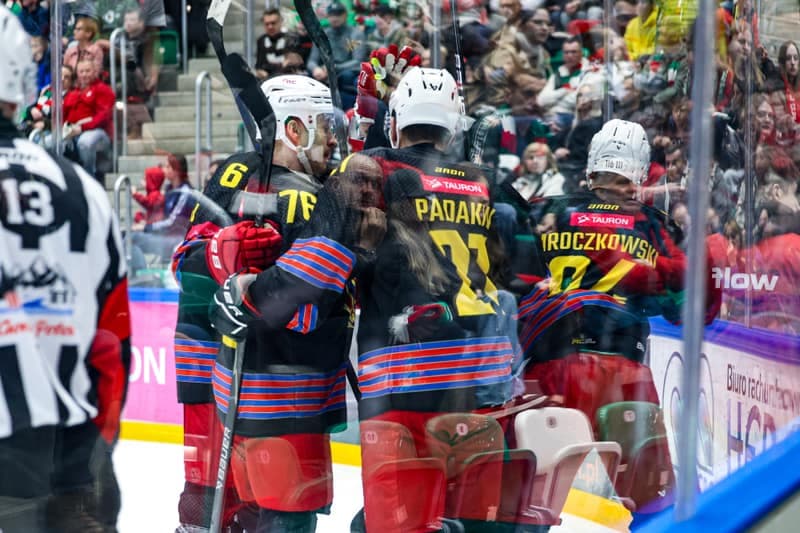 Ice Hockey. Polish Hockey League. ECB Zaglebie Sosnowiec - BS Polonia Bytom. 28.02.2026