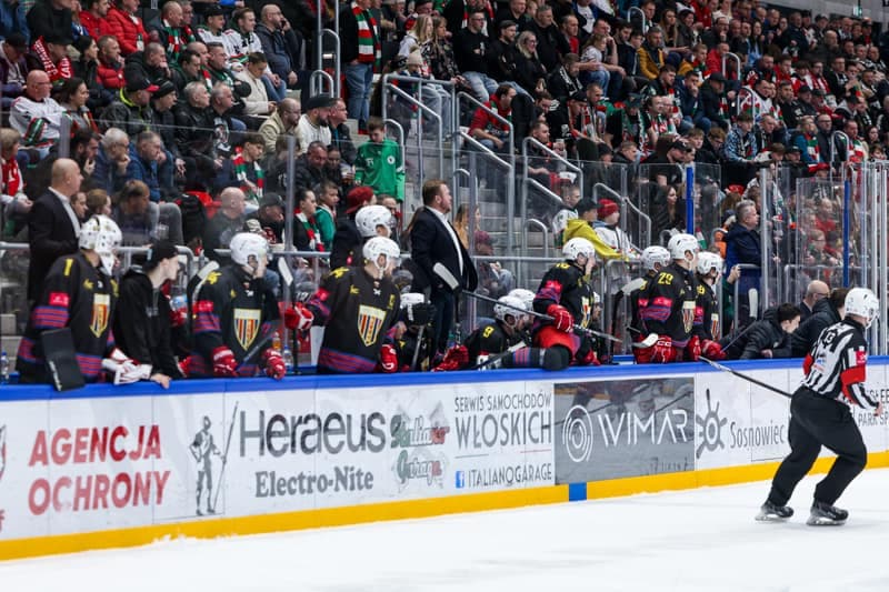 Ice Hockey. Polish Hockey League. ECB Zaglebie Sosnowiec - BS Polonia Bytom. 28.02.2026