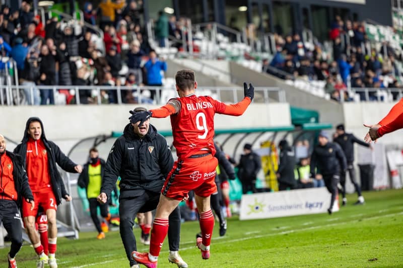 Football. Betclic 2 Liga. Zaglebie Sosnowiec - Olimpia Elblag. 05.04.2025