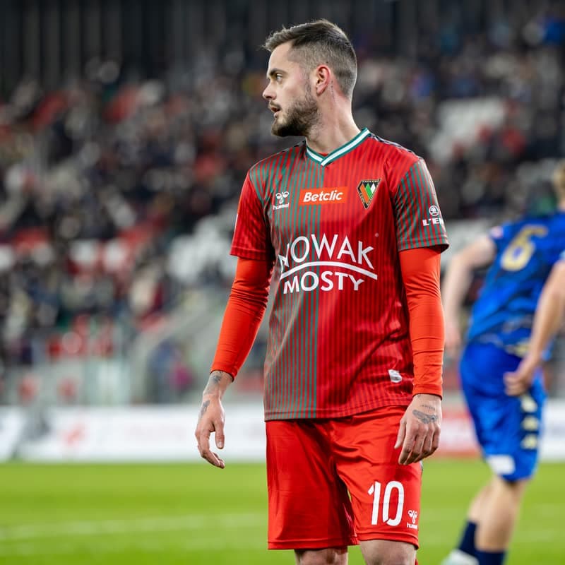 Football. Betclic 2 Liga. Zaglebie Sosnowiec - Olimpia Elblag. 05.04.2025