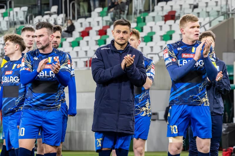 Football. Betclic 2 Liga. Zaglebie Sosnowiec - Olimpia Elblag. 05.04.2025