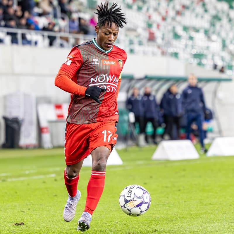 Football. Betclic 2 Liga. Zaglebie Sosnowiec - Olimpia Elblag. 05.04.2025