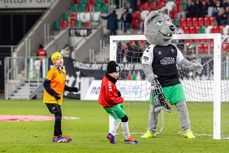 Football. Betclic 2 Liga. Zaglebie Sosnowiec - Olimpia Elblag. 05.04.2025