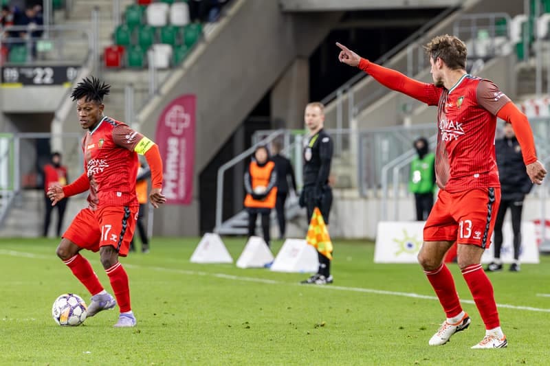 Football. Betclic 2 Liga. Zaglebie Sosnowiec - Olimpia Elblag. 05.04.2025