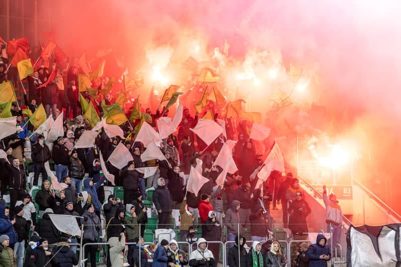 Football. Betclic 2 Liga. Zaglebie Sosnowiec - Olimpia Elblag. 05.04.2025