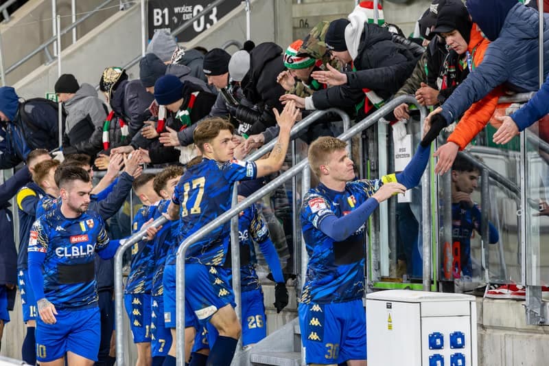 Football. Betclic 2 Liga. Zaglebie Sosnowiec - Olimpia Elblag. 05.04.2025
